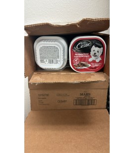 Cesar Classic Loaf in Sauce Filet Mignon Flavor Wet Dog Food, 3.5 oz Trays. 7680 Cases. EXW Los Angeles 